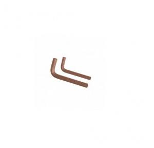 Taparia 5/16 Inch Brown Finish Allen Key, AK-5/16